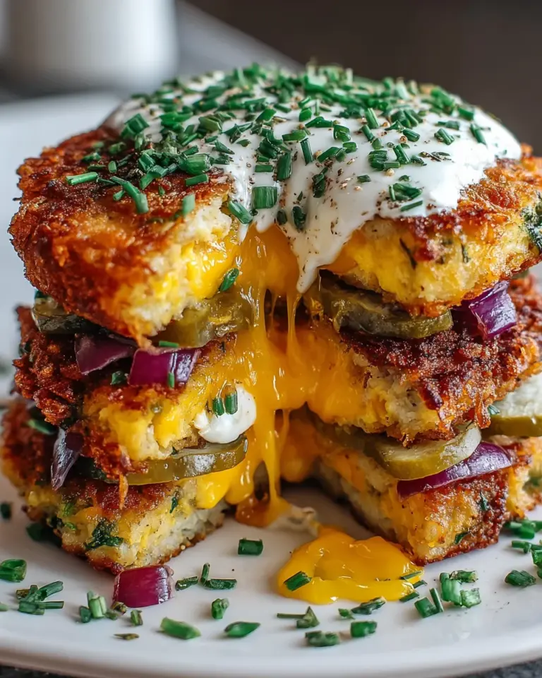 Pickle-Fix Hash-Brown Egg Sliders: A Tasty Breakfast Treat!