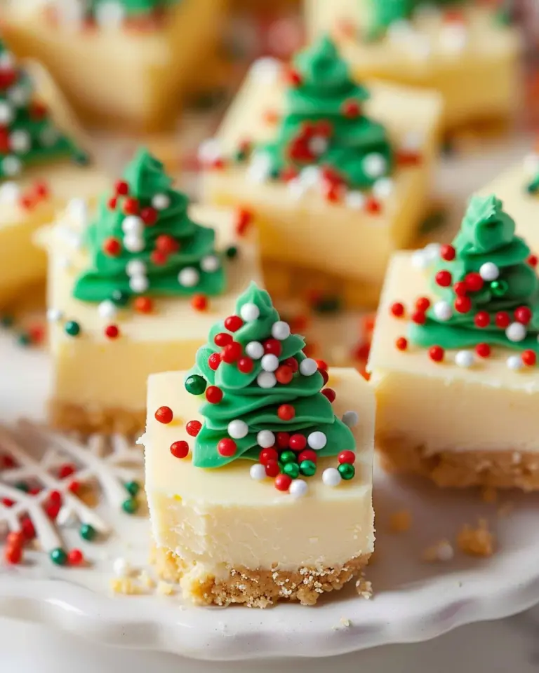 Christmas Cheesecake Bites
