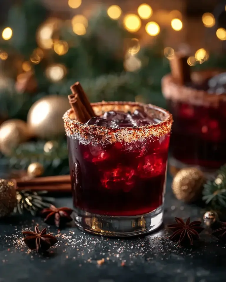 Spiced Christmas Margarita