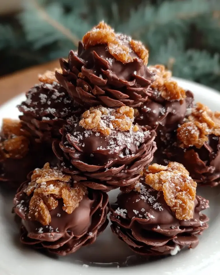 No-Bake Pinecone Truffles: A Delightful Festive Treat!