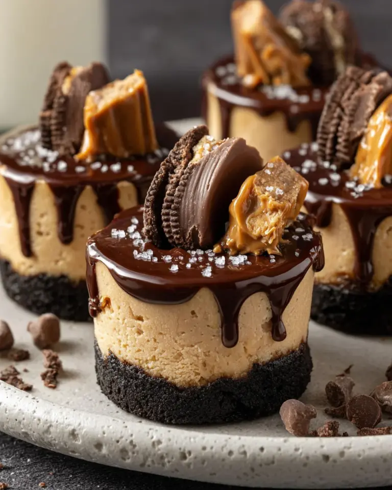 Peanut Butter Oreo Cheesecake Bites: Irresistibly Delicious!