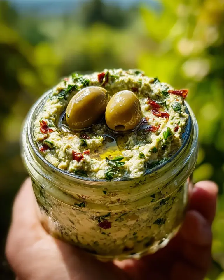 Olive Lovers’ Dream Dip – Creamy Feta & Green Olive Spread