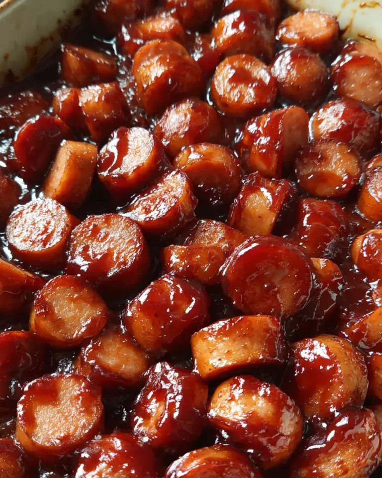 BBQ Sausage Bites Easy: A Flavorful Party Delight!