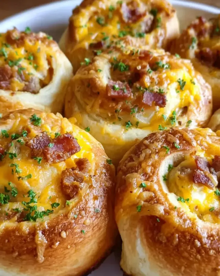 Easy Cheesy Breakfast Rolls: Indulge in a Tasty Treat!
