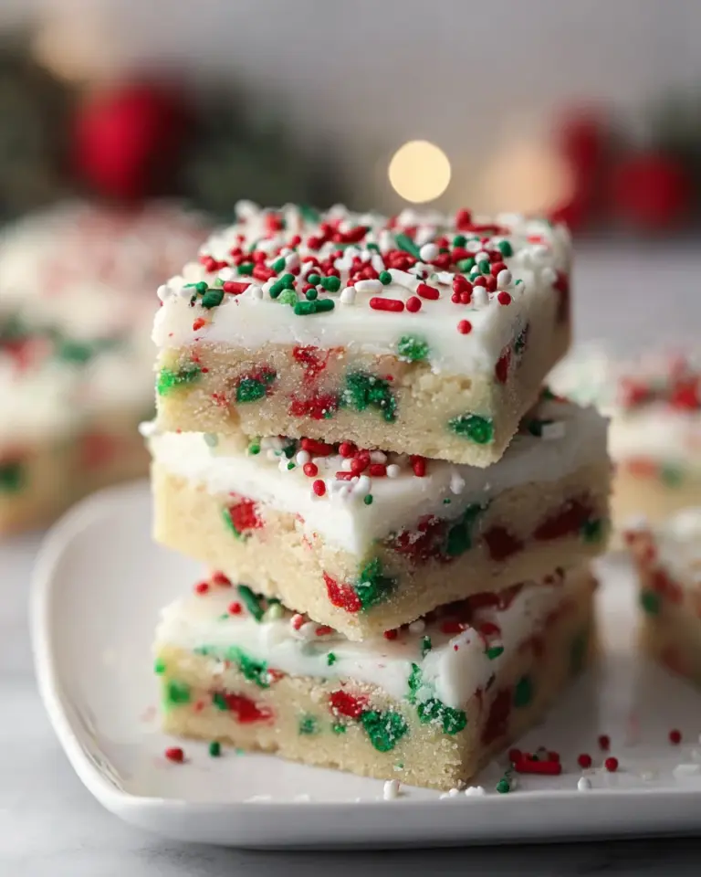 Christmas Sugar Cookie Bars: Bake Festive Joy Today!