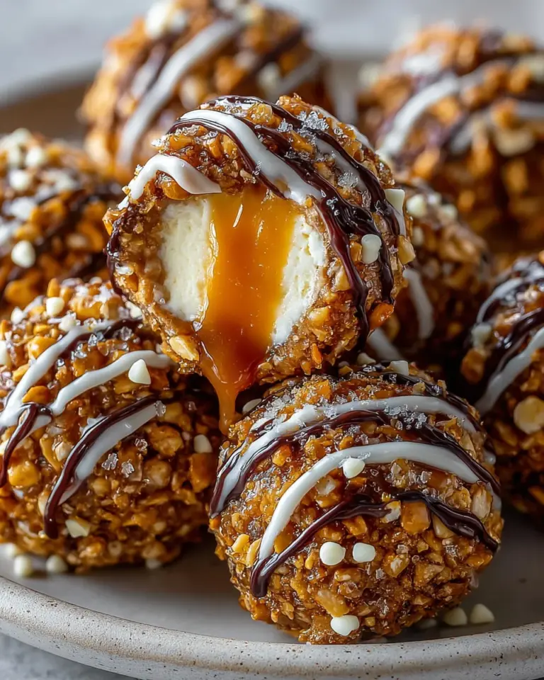 Salted Caramel Pretzel Cheesecake Balls: Irresistibly Delicious!