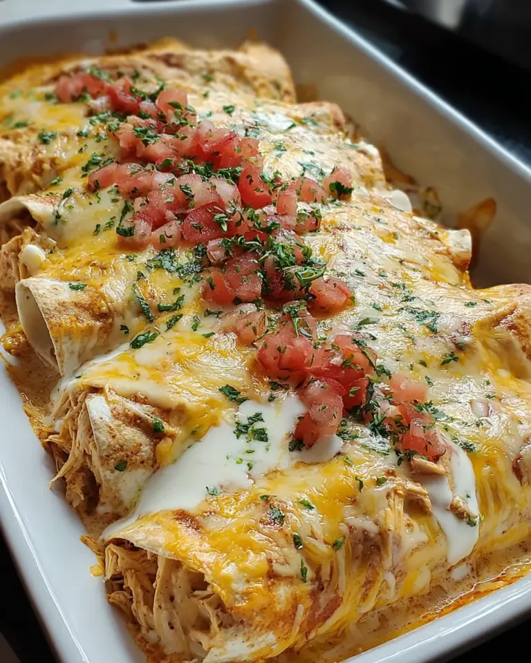 Queso Chicken Enchiladas Bake: A Cheesy Delight Awaits!