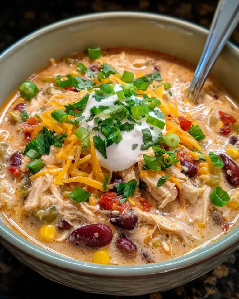 Crockpot Cream Cheese Chicken Chili: A Creamy Delight!
