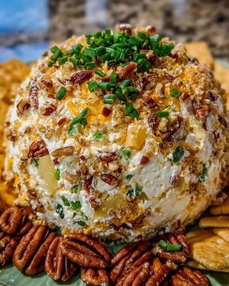 Pineapple Pecan Cheese Ball
