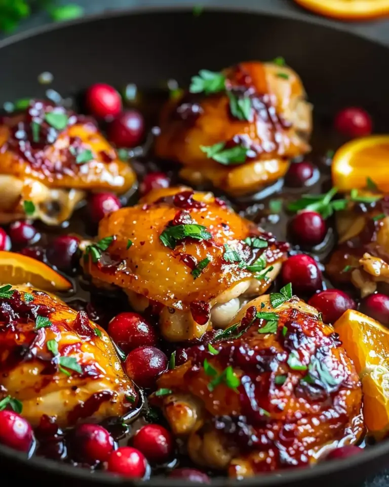 Cranberry Orange Chicken: Delight Your Taste Buds Today!