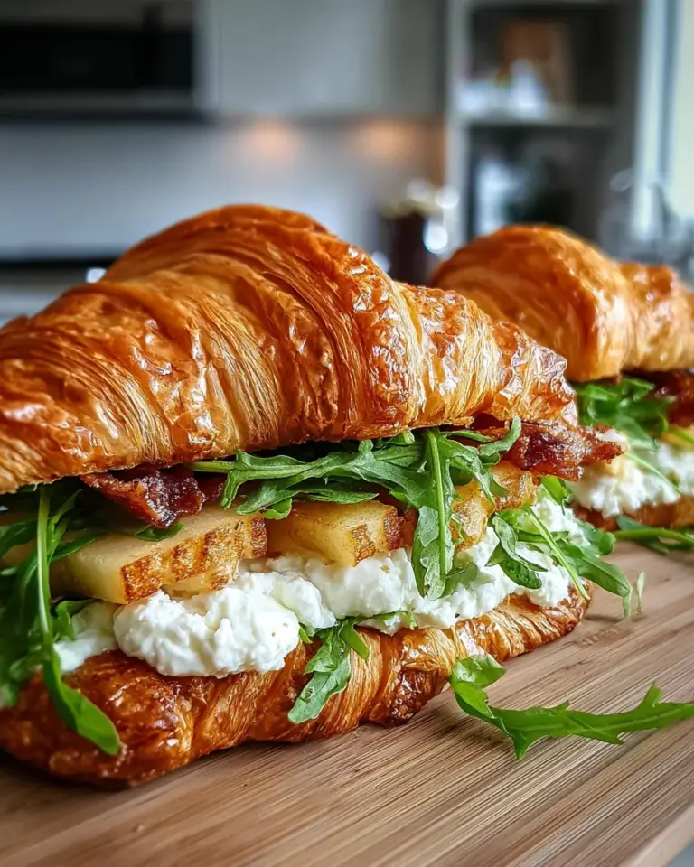 Apple Goat Cheese Croissant: A Deliciously Unique Treat!