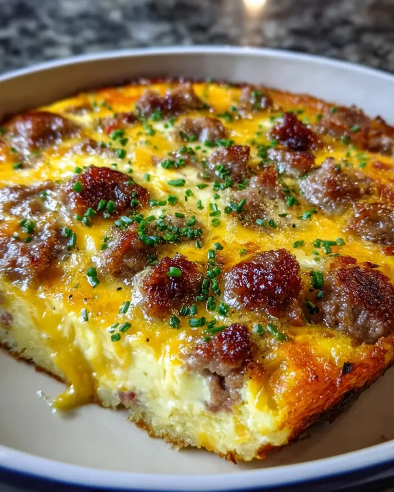 Sausage Hashbrown Breakfast Dish: A Delicious Start!