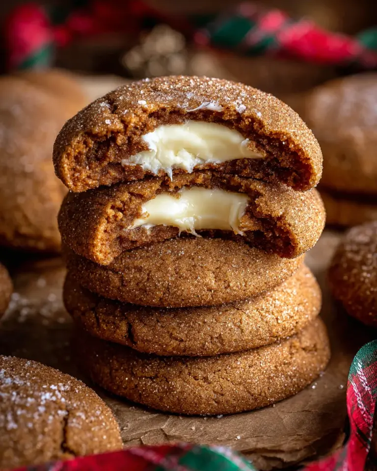 Gingerbread Cheesecake Cookies: A Delicious Holiday Treat!