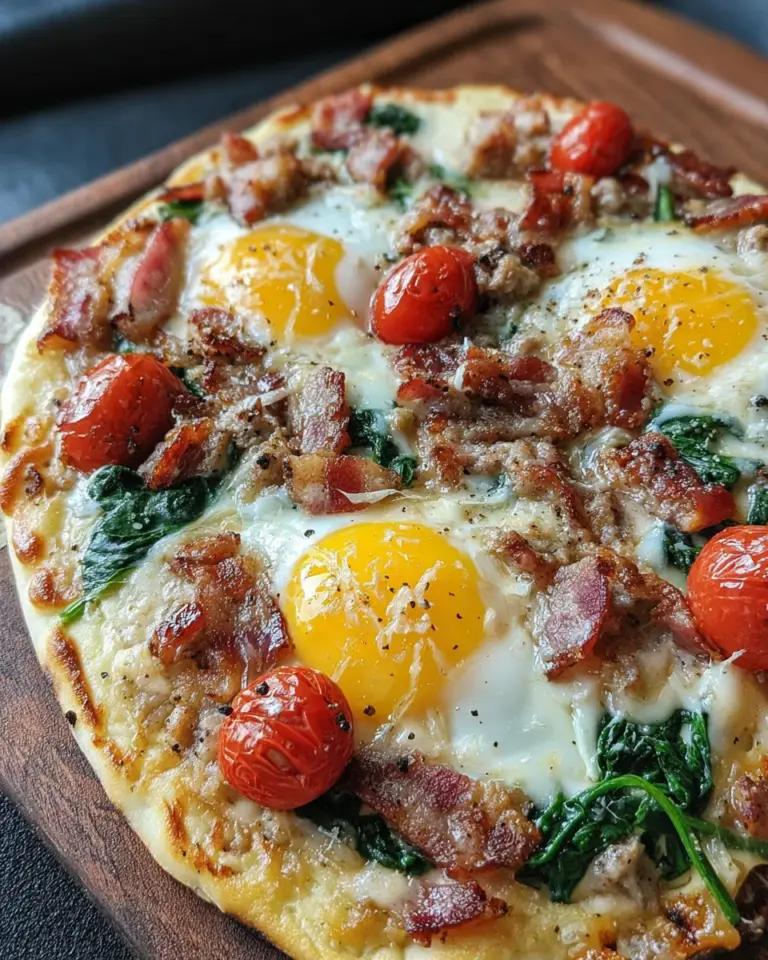 Breakfast Flatbreads Sausage Bacon: A Tasty Delight!