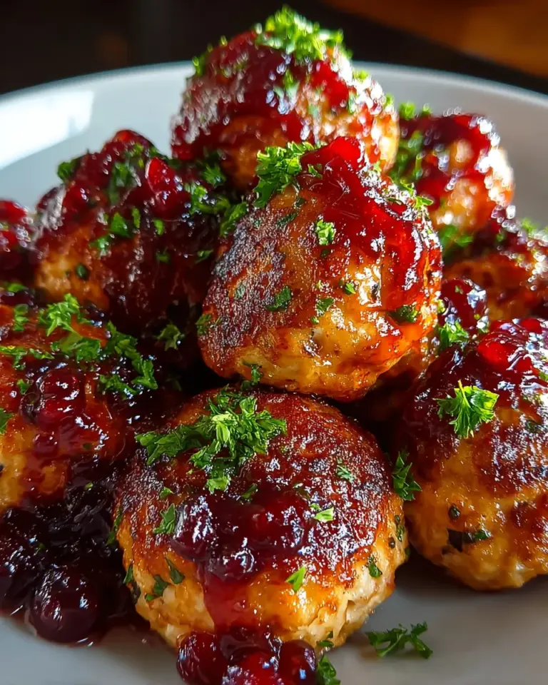 Cherry-Coded Cranberry BBQ Meatballs: Irresistibly Delicious!