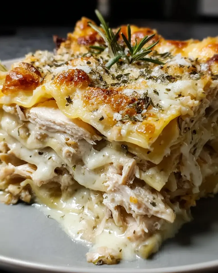 Rosemary Chicken Lasagna Layers
