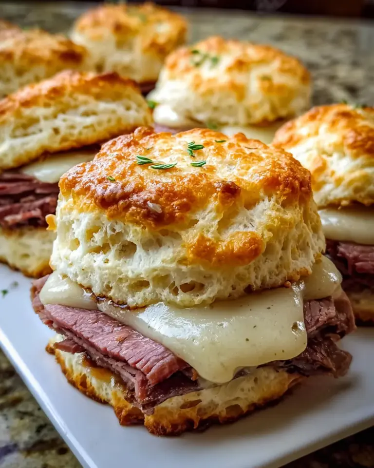 Baked French Dip Biscuits: A Must-Try Comfort Food!