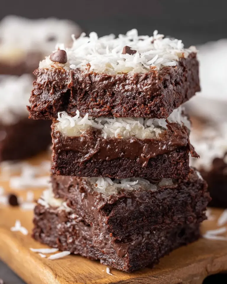Coconut Brownies: Indulge in This Decadent Recipe!