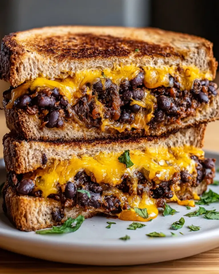 Black Bean Grilled Cheese: A Delicious Twist to Try!