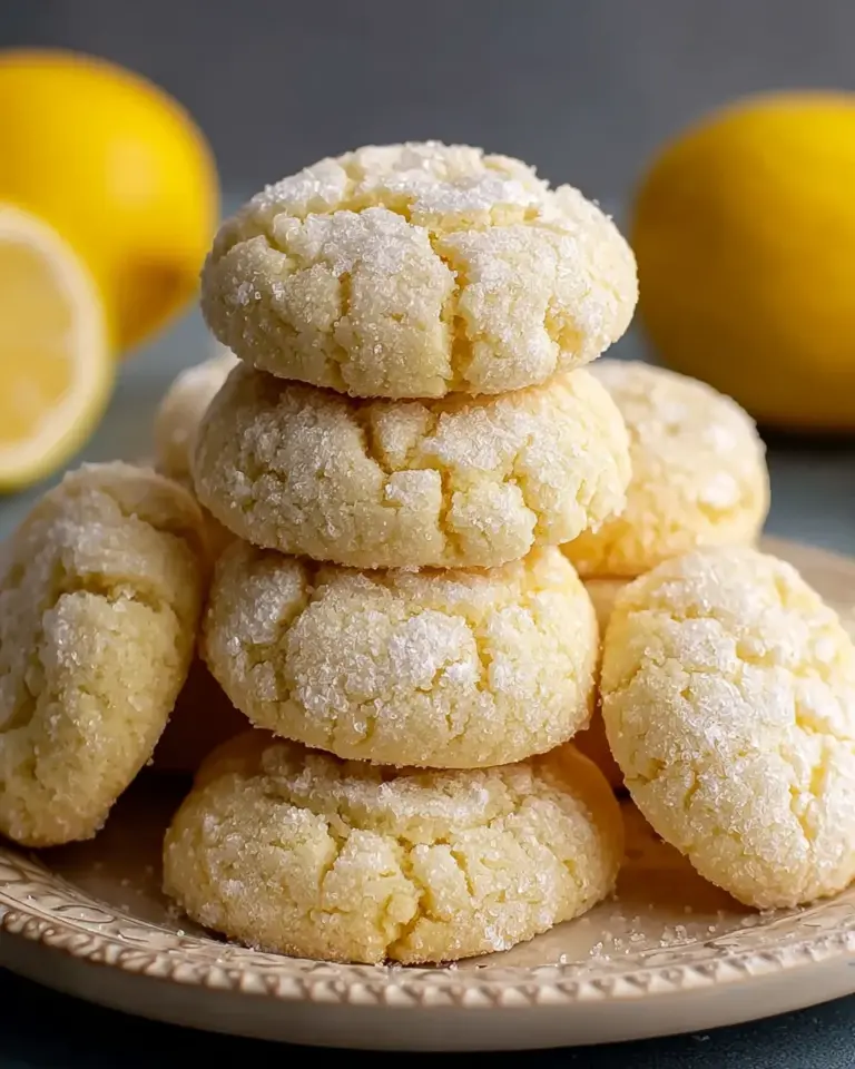 Lemon Sugar Cookies: Discover the Ultimate Recipe!