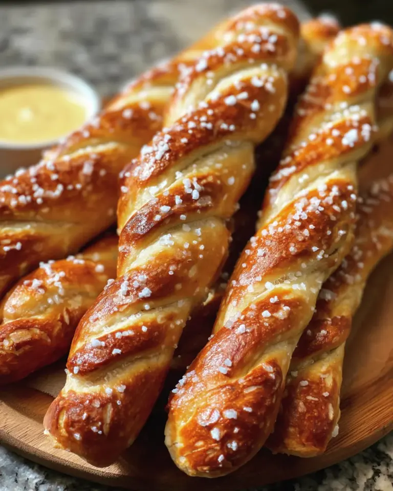 German Soft Pretzel Sticks