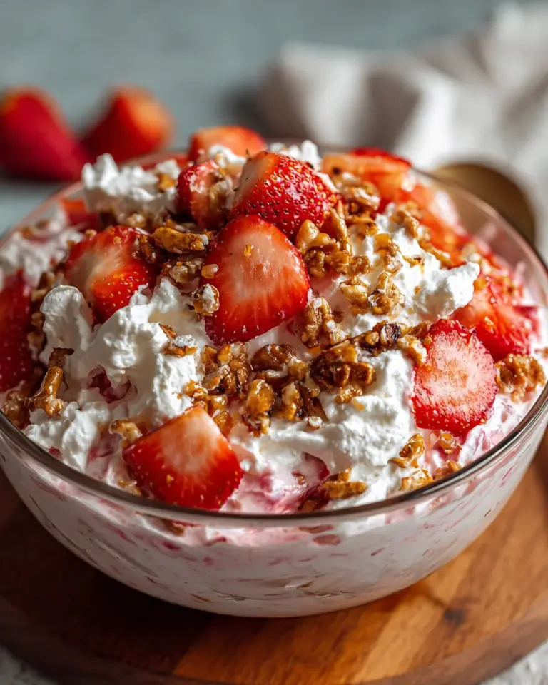 Strawberry Crackle Salad: A Deliciously Crunchy Delight!