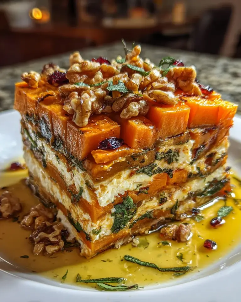 Layered Sweet Potato Lasagna: A Flavorful Twist You’ll Love!