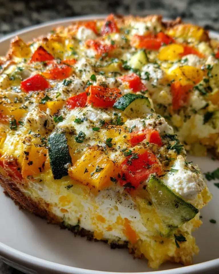 Cottage Cheese and Veggie Bake: A Deliciously Healthy Dish!