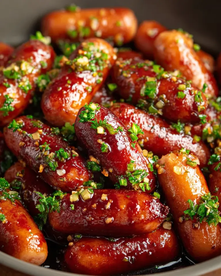 Hot Honey Garlic Lil Smokies