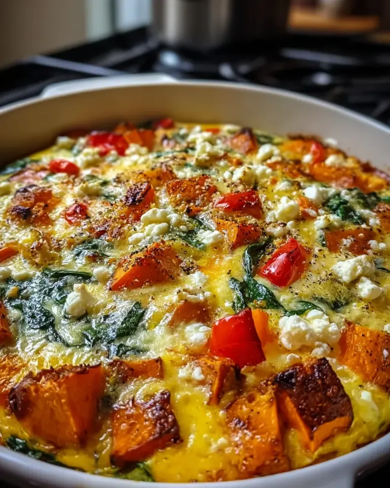 Easy Sweet Potato Egg Casserole for a Healthy Breakfast!