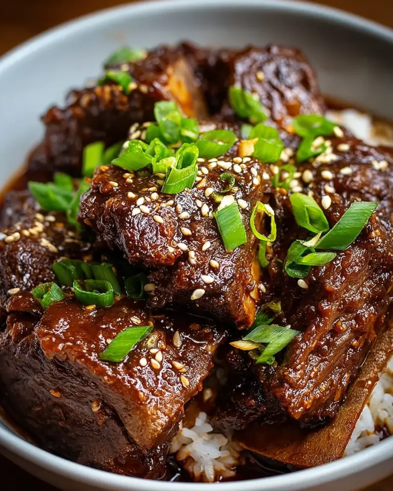 Slow Cooker Korean Short Ribs for a Flavorful Feast!