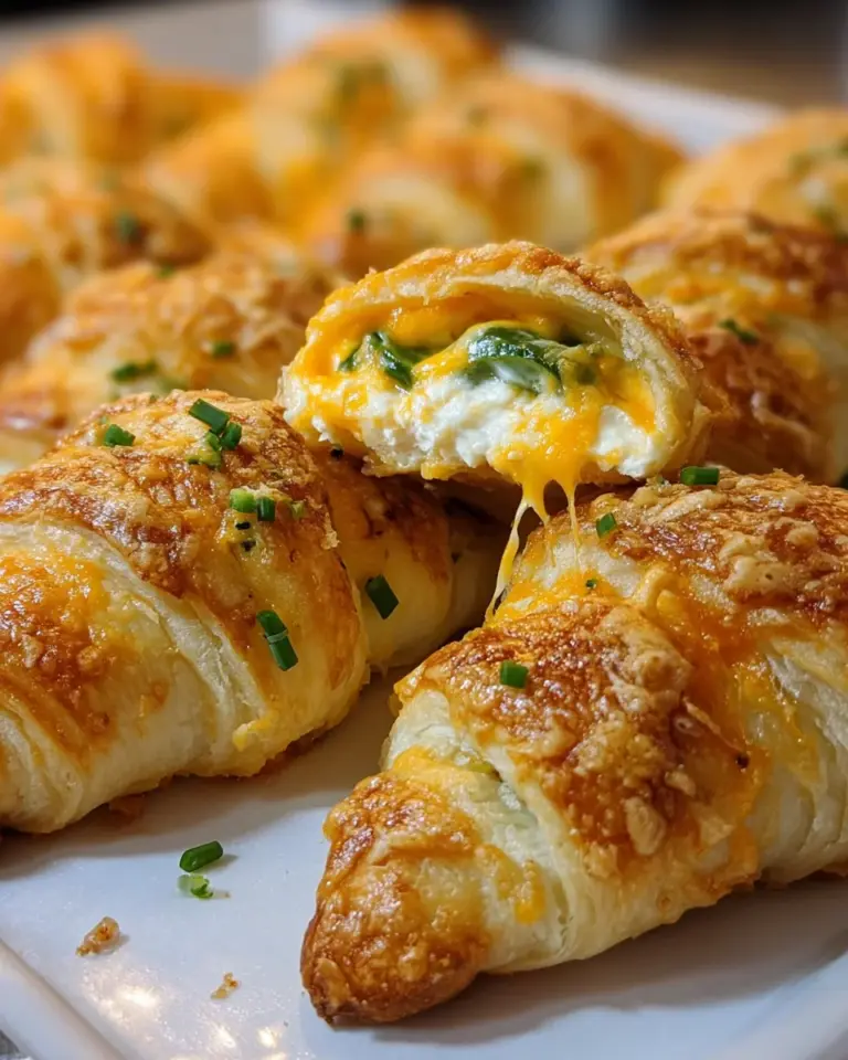 Jalapeño Popper Cheese-Stuffed Crescent Bites