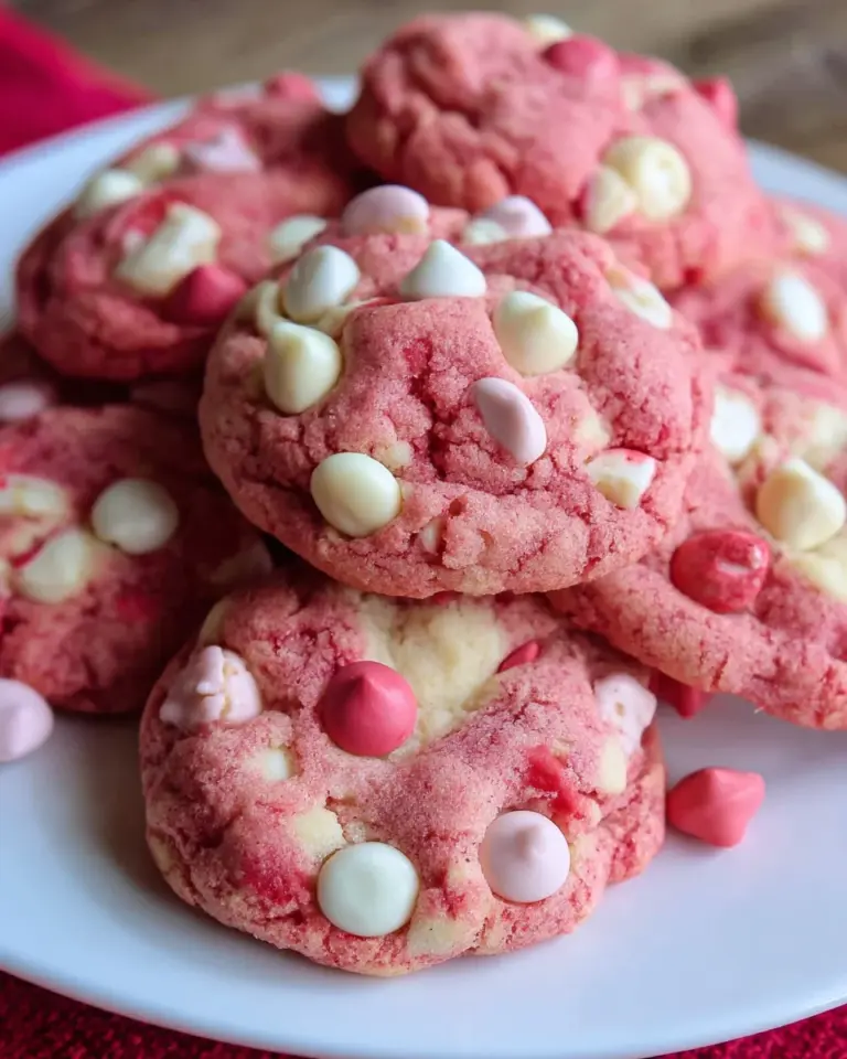 Strawberry Cake Mix Cookies: A Delightful Treat Awaits!