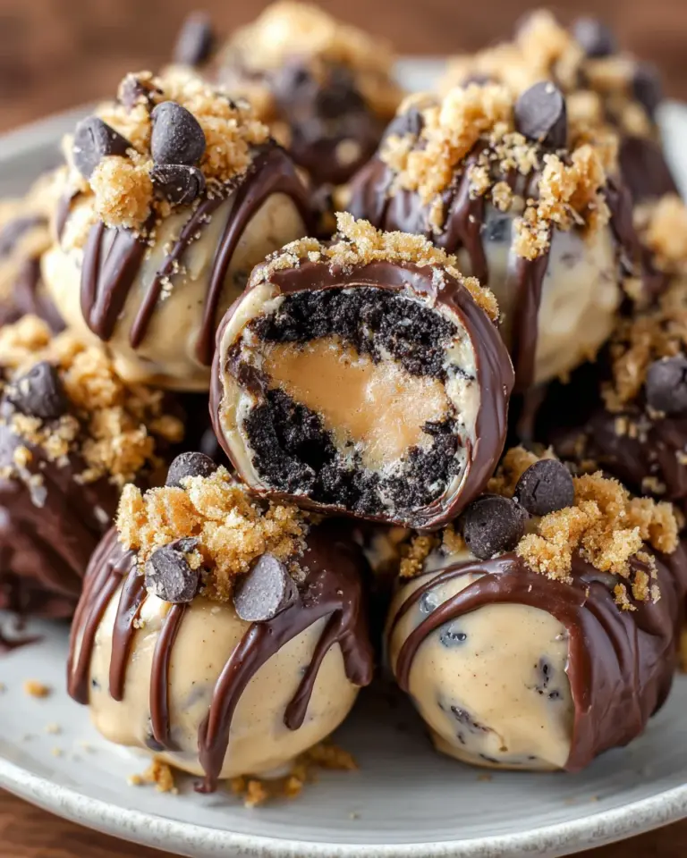 Peanut Butter Oreo Truffles: Sweet Treat That Delights!