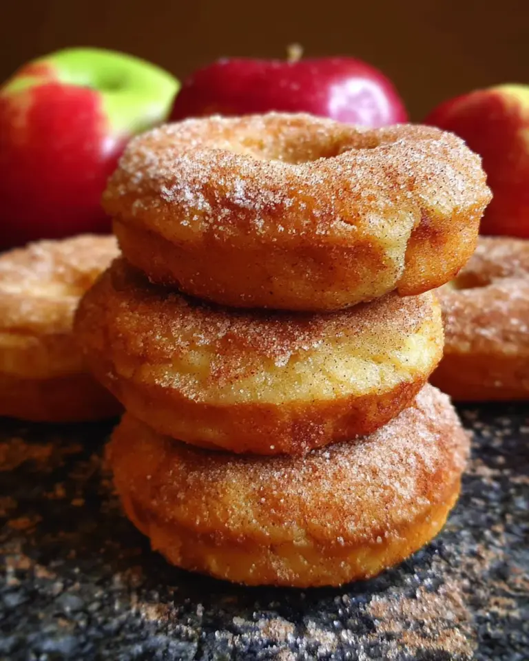 Baked Apple Donuts