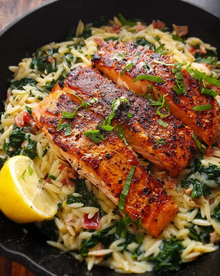Salmon Orzo: Discover This Delicious One-Pan Delight!