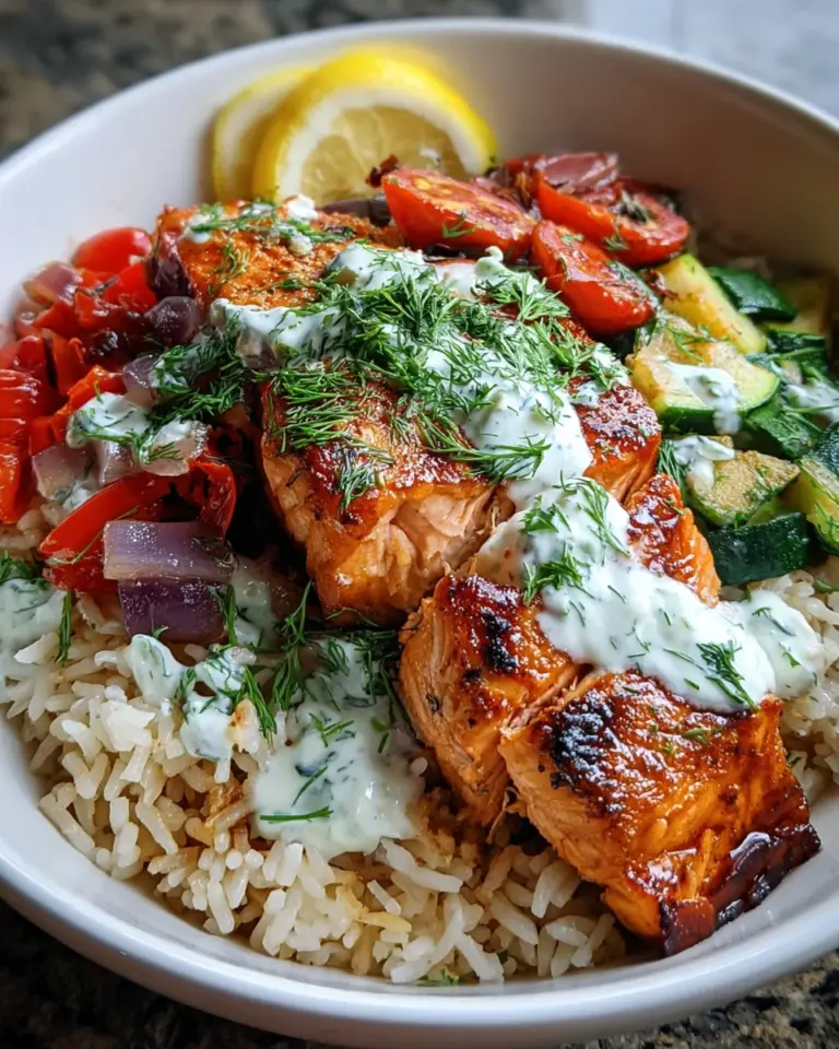 Crispy Rice Salmon Bowl: A Delightful Dinner Recipe!