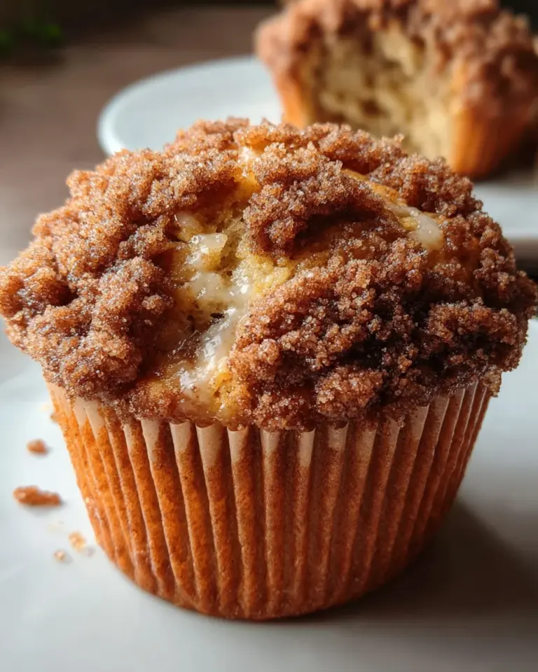 Cinnamon Muffins Crunch Topping: Irresistibly Delicious!