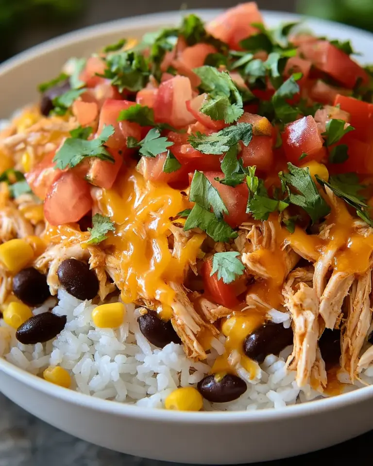 Southwest Crock Pot Chicken and Rice
