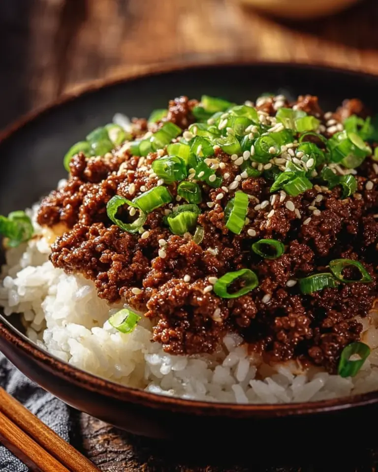 Korean Ground Beef Bowl (25-Minutes) for Dinner Bliss!