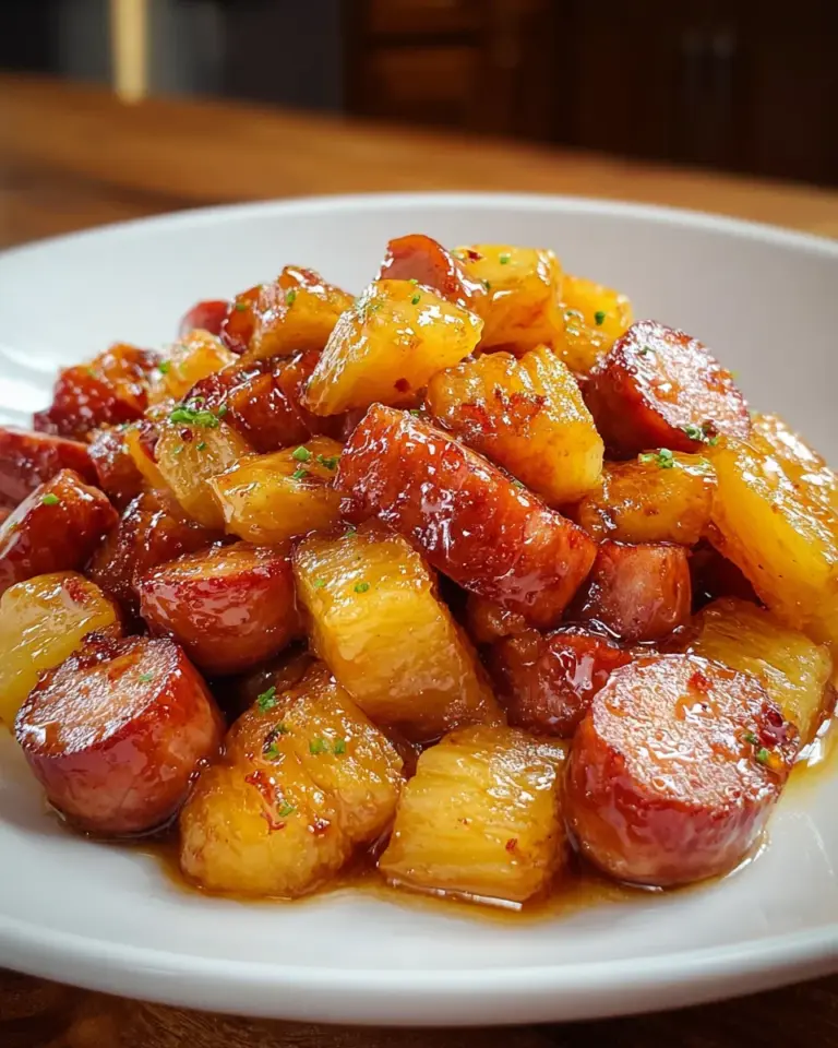 Pineapple Brown Sugar Mississippi Lil’ Smokies Bites