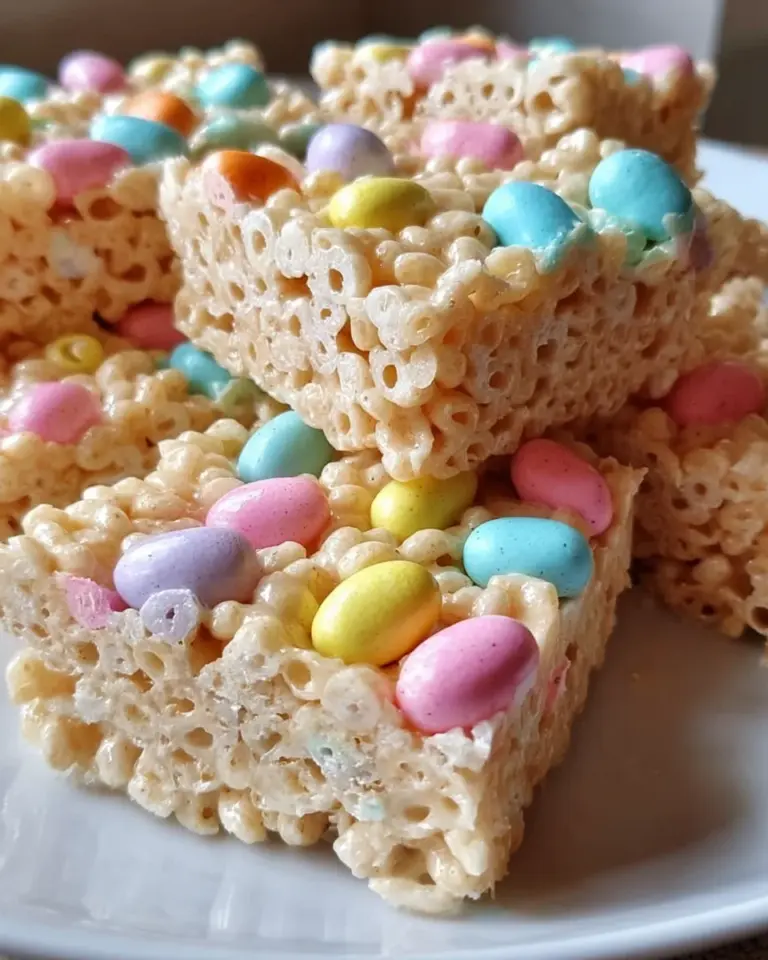 Easter Rice Krispie Bars: A Fun Treat for the Holiday!