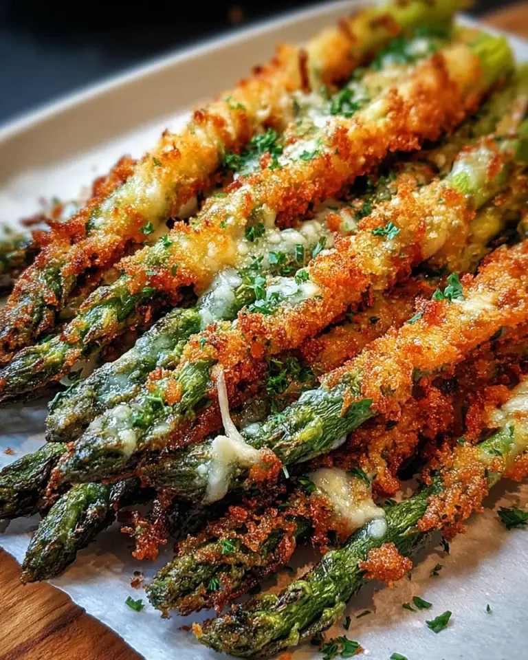 Crispy Asparagus Asiago Spears