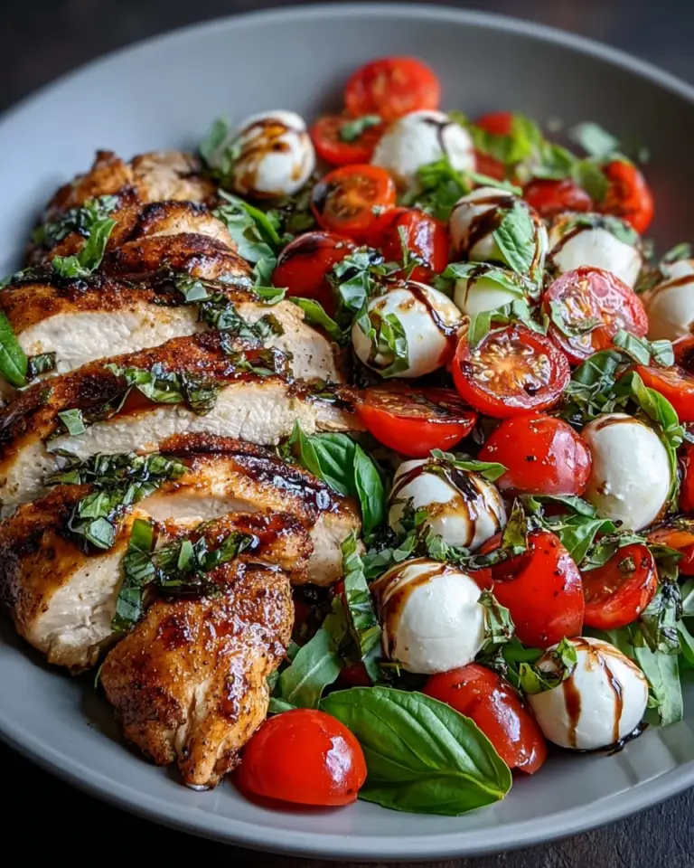 Caprese Chicken Bowl: A Delicious Meal in Minutes!