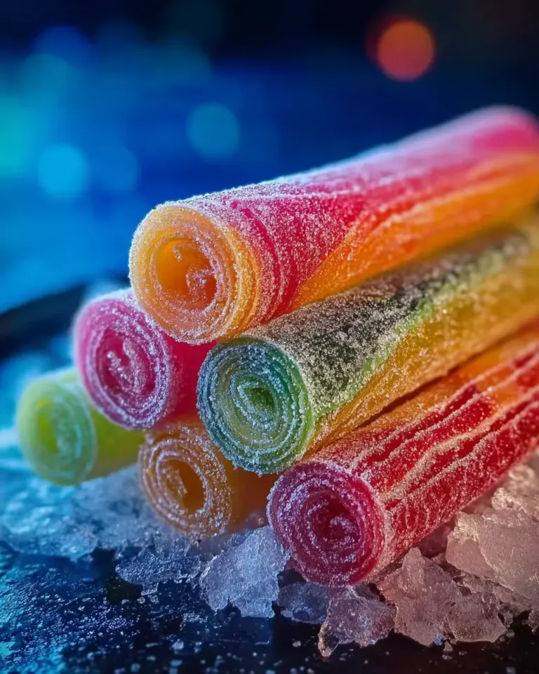 Sweet & Sour Vodka Rainbow Rollups: A Fun Recipe!