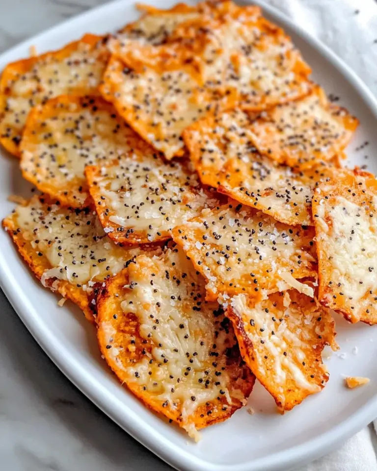 Keto Everything Bagel Cheese Chips