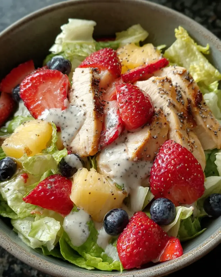 Panera Strawberry Poppyseed Salad: A Delicious Twist!
