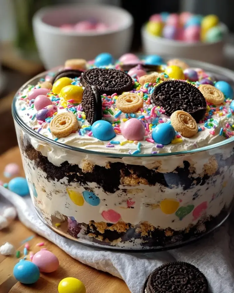 Easter Oreo Cookie Casserole