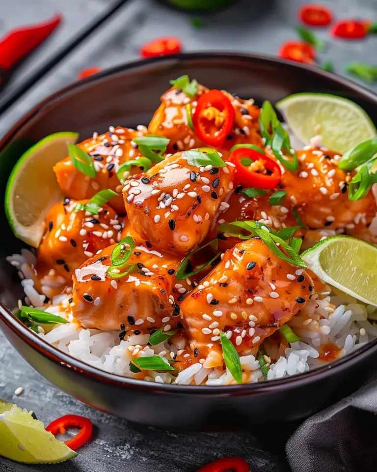 Bang Bang Salmon Bites