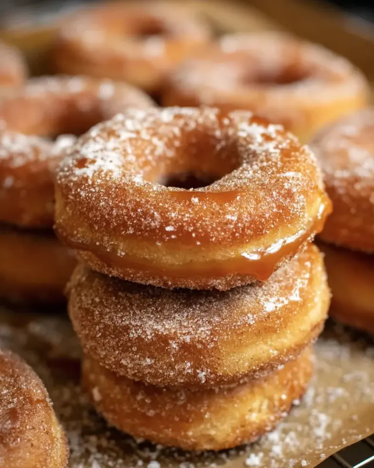 Caramel Apple Cider Donuts